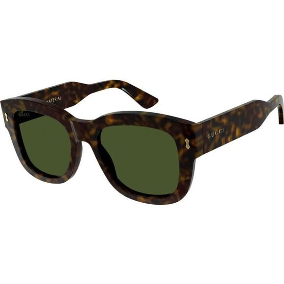 NEW Gucci Sunglasses GG1110S 002 Dark Havana / Green Unisex Authentic main image 6